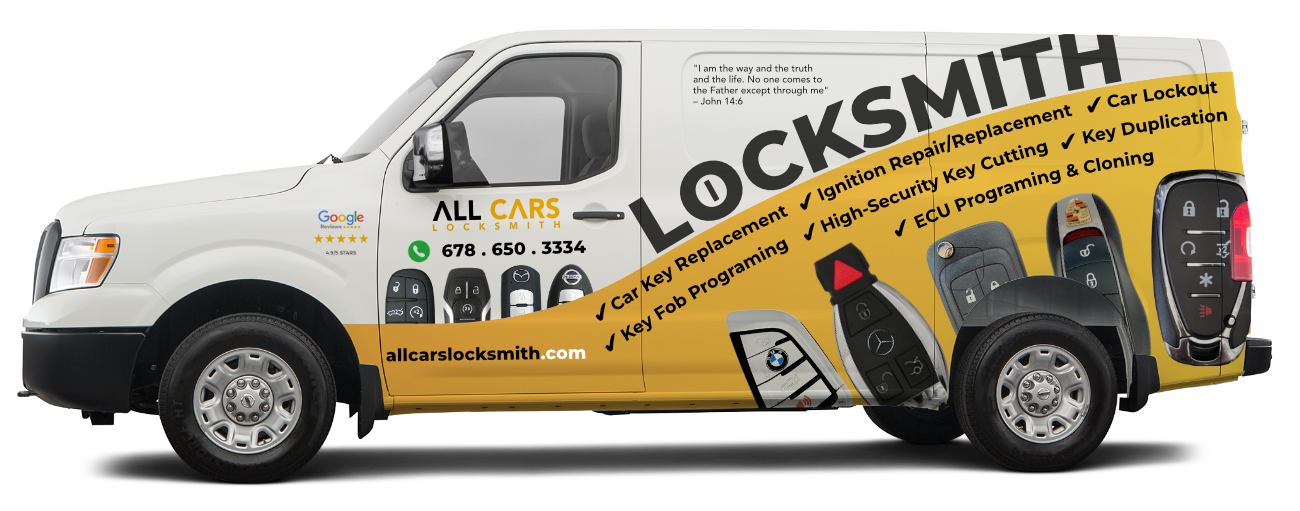 All Cars Locksmith mobile workshop van
